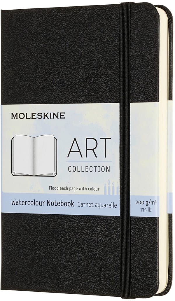 MOLESKINE-626741-8058647626741 MOLESKINE Aquarell-Notizbuch HC P/A6 626741 schwarz, 60 Seiten – Hochwertig & günstig bei ShopDeca