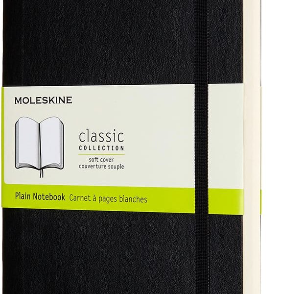 MOLESKINE Notizbuch SC L/A5 628066 blanko, schwarz, 400 Seiten