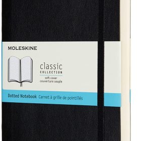 MOLESKINE Notizbuch SC L/A5 628073 gepunktet, schwarz,400 Seiten