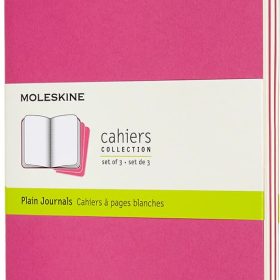 MOLESKINE Notizbuch Karton 3x L/A5 629681 blanko, kinetisches pink,80S.