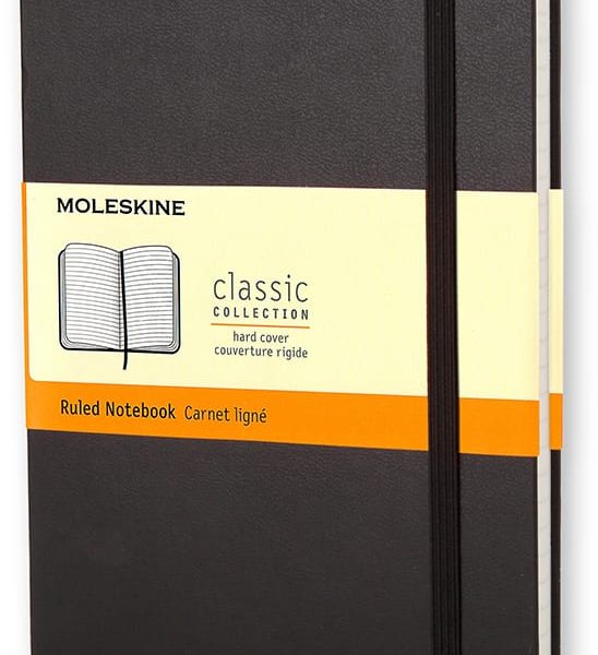 MOLESKINE Notizbuch Classic A5 701122 liniert schwarz