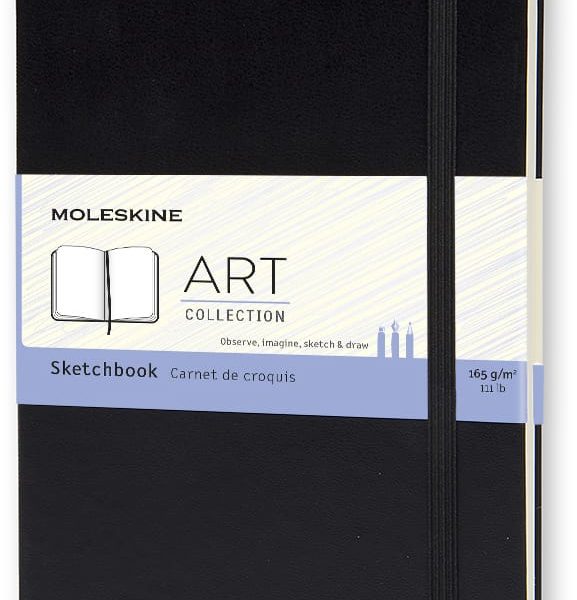 MOLESKINE Skizzenbuch A5 701153 blanko schwarz