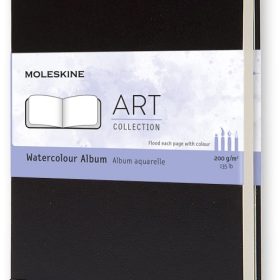 MOLESKINE Aquarell-Skizzenbuch A5 705625 blanko schwarz