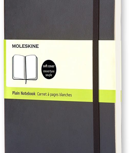 MOLESKINE Notizbuch Soft A6 714-8 blanko schwarz