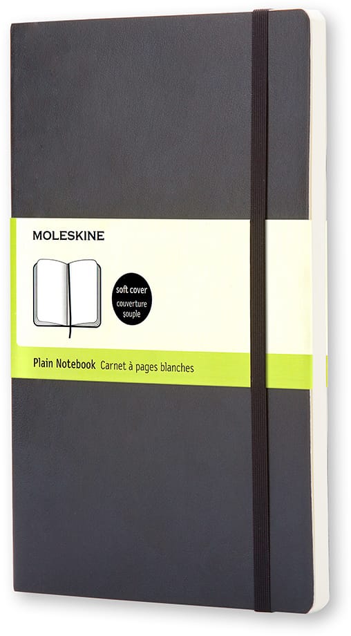 MOLESKINE-714-8-9788883707148 MOLESKINE Notizbuch Soft A6 714-8 blanko schwarz – Hochwertig & günstig bei ShopDeca
