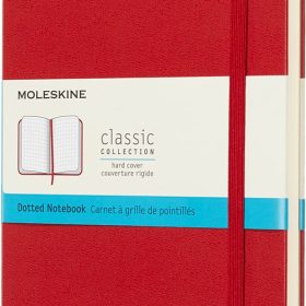 MOLESKINE Notizbuch L/A5 715420 Punktraster,HC,Scharlachrot