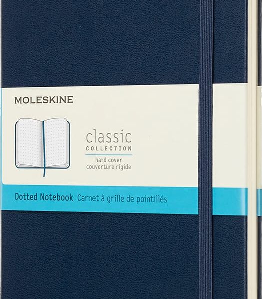 MOLESKINE Notizbuch L/A5 715437 Punktraster,HC,Saphir