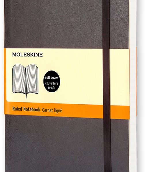 MOLESKINE Notizbuch Soft A5 716-2 liniert schwarz