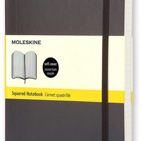 MOLESKINE Notizbuch Soft A6 712-4 kariert schwarz