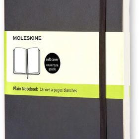 MOLESKINE Notizbuch Soft A5 720-9 blanko schwarz