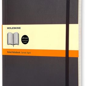 MOLESKINE Notizbuch Soft XL 722-3 liniert schwarz