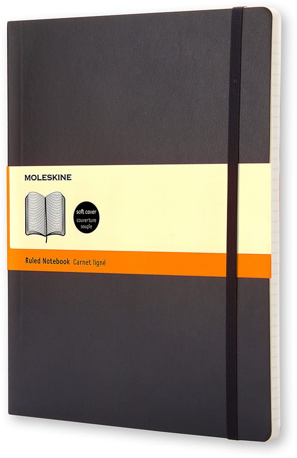 MOLESKINE-722-3-9788883707223 MOLESKINE Notizbuch Soft XL 722-3 liniert schwarz – Hochwertig & günstig bei ShopDeca