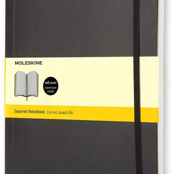 MOLESKINE Notizbuch Soft XL 724-7 kariert schwarz