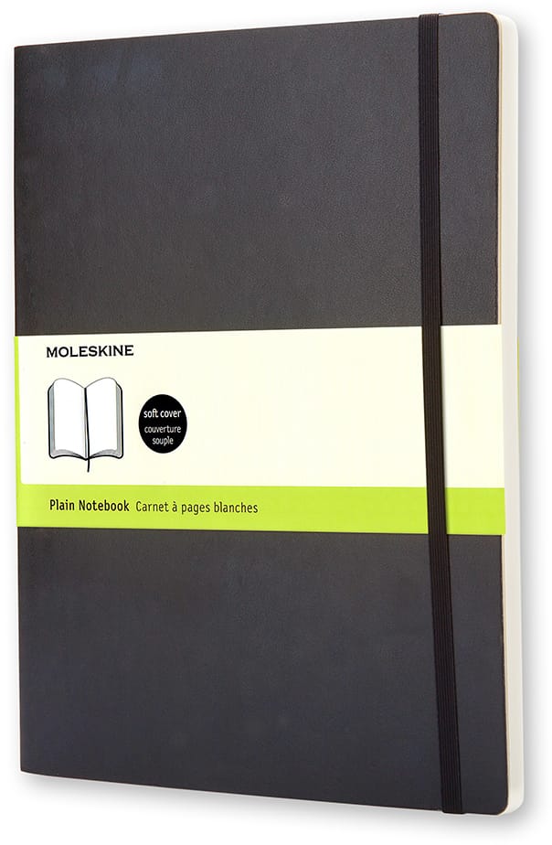MOLESKINE-726-1-9788883707261 MOLESKINE Notizbuch Soft XL 726-1 blanko schwarz – Hochwertig & günstig bei ShopDeca
