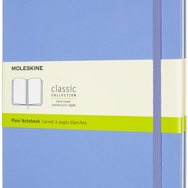 MOLESKINE Notizbuch HC XL 850840 blanko,hortensienblau,192 S.
