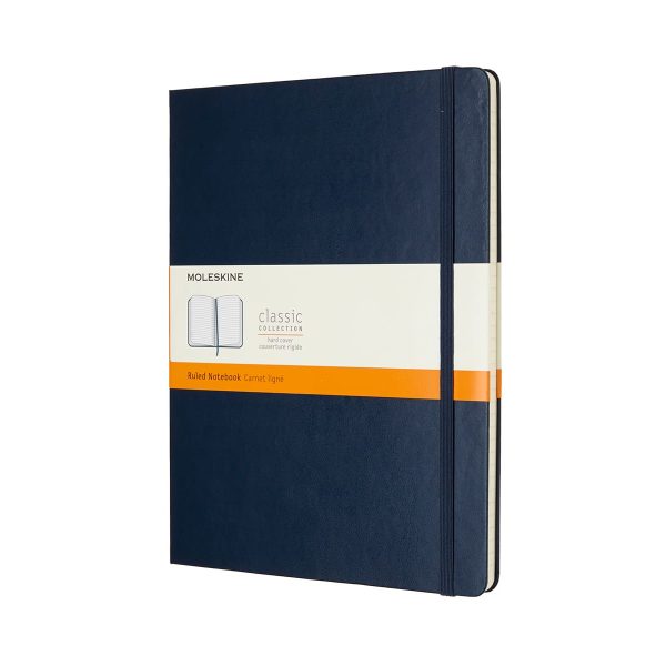 MOLESKINE Notizbuch XL 855129 Liniert,Hardcover,Saphir