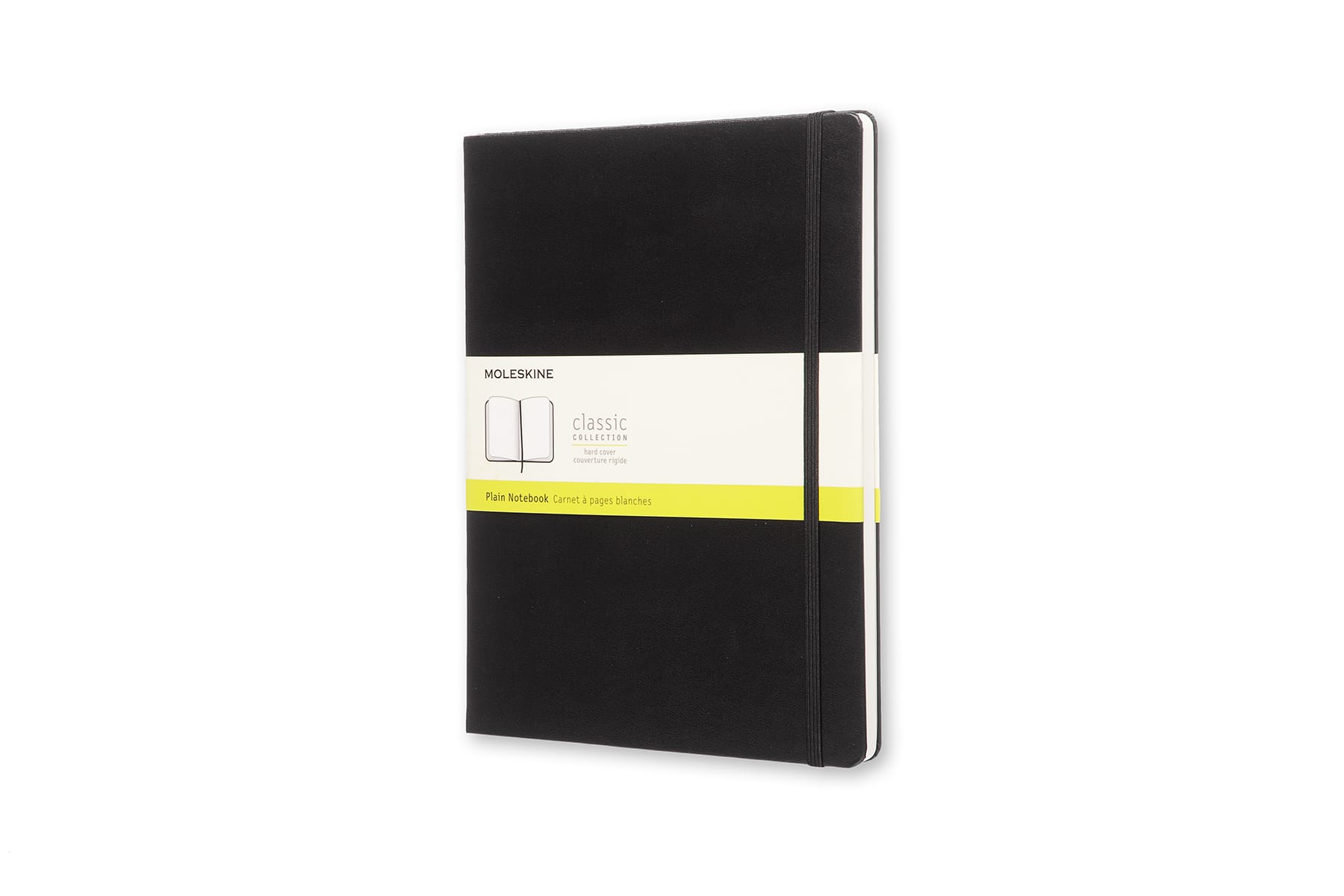 MOLESKINE-892710-8051272892710 MOLESKINE Notizbuch XL 892710 blanko schwarz – Hochwertig & günstig bei ShopDeca