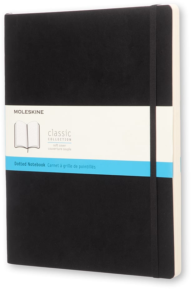 MOLESKINE-892758-8051272892758 MOLESKINE Notizbuch XL 892758 Punkte schwarz – Hochwertig & günstig bei ShopDeca