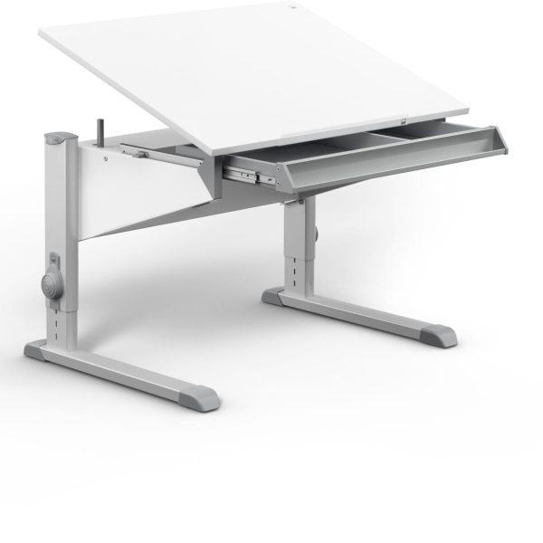 MOLL Kinderschreibtisch Sprinter 1002519-711 weiss, grau