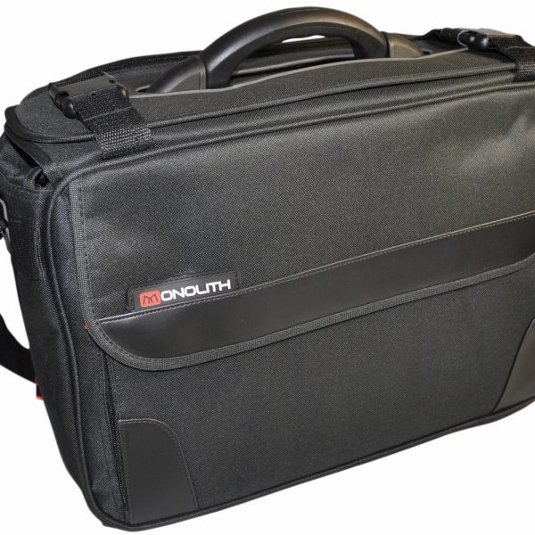 MONOLITH Pilotenkoffer 2000002168 soft touch, schwarz