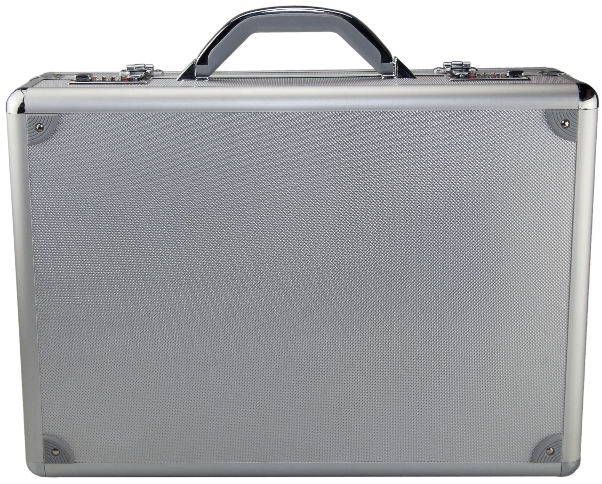 MONOLITH-2000002276-5016469227600 MONOLITH Alu-Diplomatenkoffer 2000002276 Silber, 490x330x130mm – Hochwertig & günstig bei ShopDeca