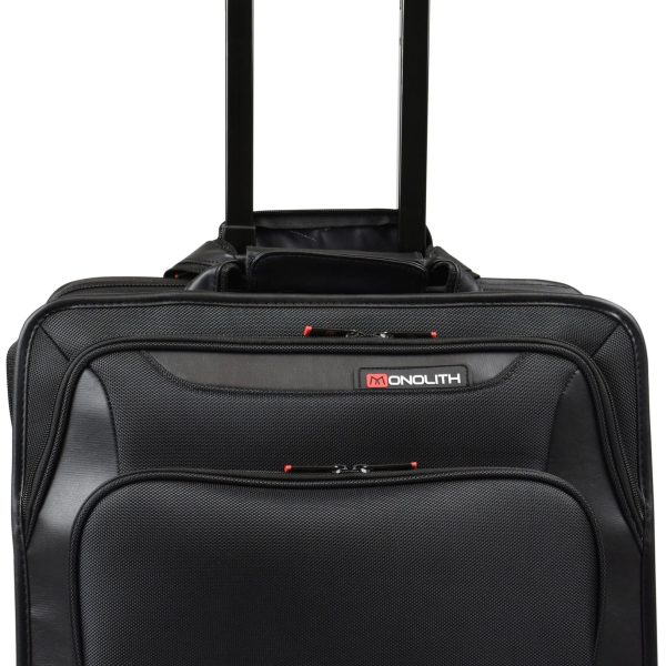 MONOLITH Deluxe Laptopkoffer 2000002372 Schwarz, 425x325x200mm