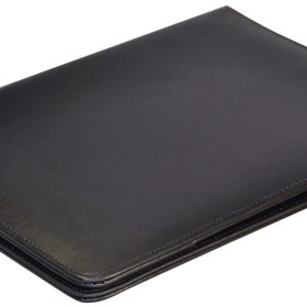 MONOLITH Schreibmappe 2000002925 A4 schwarz Leder