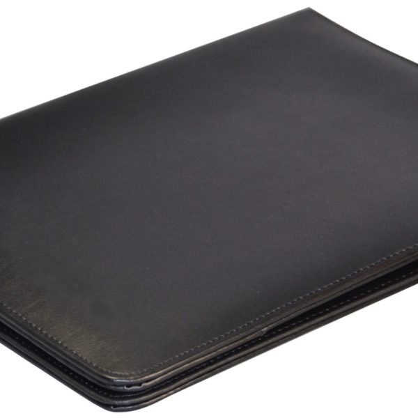 MONOLITH Schreibmappe 2000002925 A4 schwarz Leder