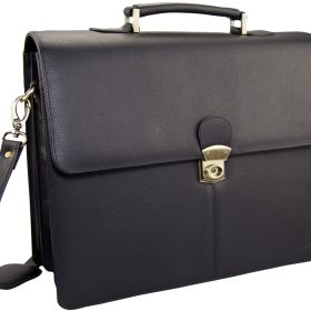 MONOLITH Aktentasche 2000003193 Leder, schwarz