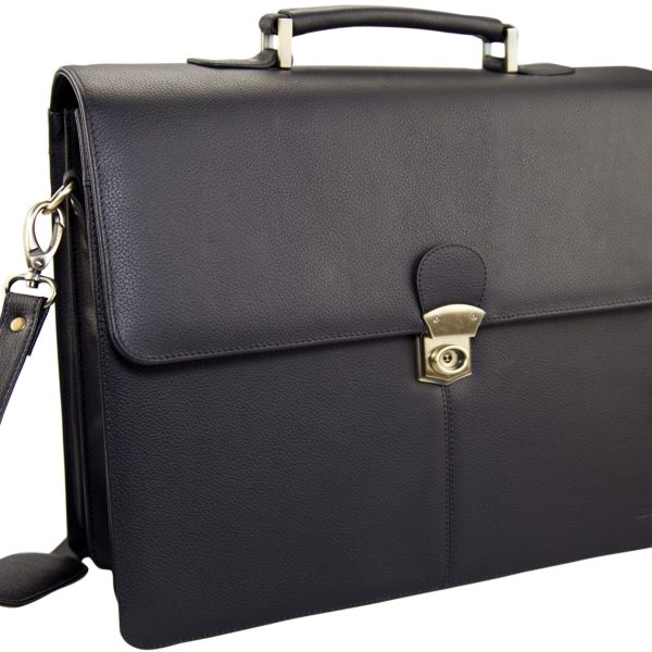 MONOLITH Aktentasche 2000003193 Leder, schwarz