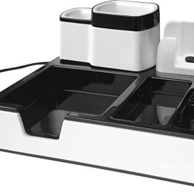 MONOLITH Desk Organizer DO 003 -17 weiss-schwarz 217x187x96mm