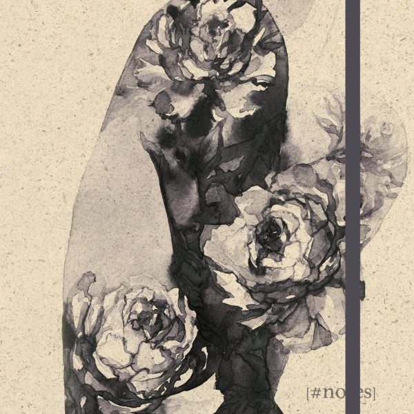 NATUR VERLAG Notizbuch Hardcover 13x21cm 10903N Lady in Black, blanko