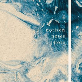 NATUR VERLAG Notizbuch Hardcover 13x21cm 10908N Blue Sand, blanko