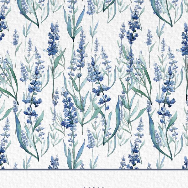 NATUR VERLAG Notizbuch Crushpaper A5 11002N Lavendel Muster, dotted