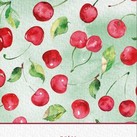 NATUR VERLAG Notizbuch Crushpaper A5 11005N Kirsche Muster, dotted