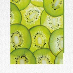 NATUR VERLAG Notizbuch Crushpaper A5 11009N Kiwi Foto, dotted