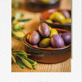 NATUR VERLAG Notizbuch Crushpaper A5 11012N Olive Foto, dotted