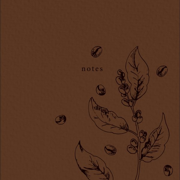 NATUR VERLAG Notizbuch Crushpaper A5 11013N Kaffee Mono, dotted