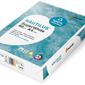 NAUTILUS SUPER WHITE Kopierpapier A4 88020366 80g, recycling 500 Blatt