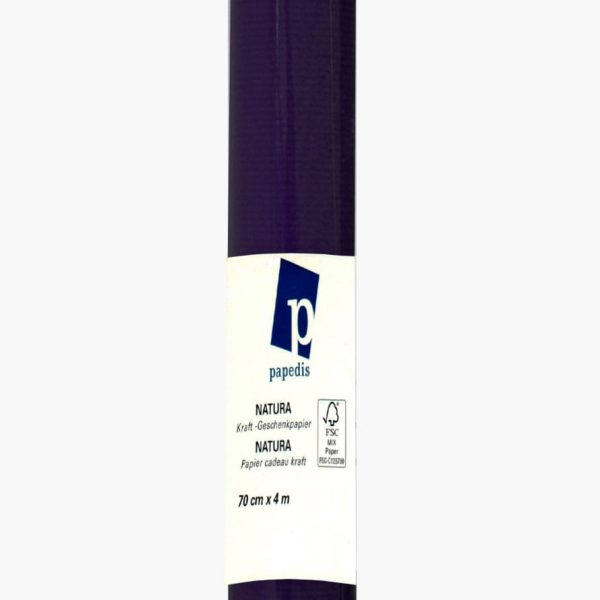 NEUTRAL Kraft-Geschenkpapier 403150 70cmx4m schwarz