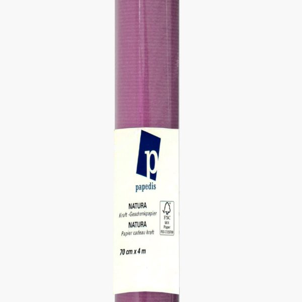 NEUTRAL Kraft-Geschenkpapier 403153 70cmx4m Altrosa