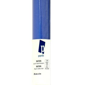 NEUTRAL Kraft-Geschenkpapier 445005 70cmx4m blau