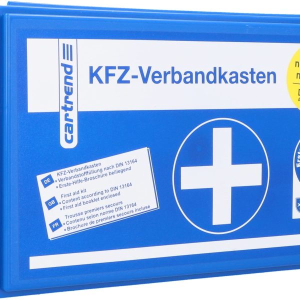 NEUTRAL Verbandkasten Unitec 7700126 blau, DIN 13164-B