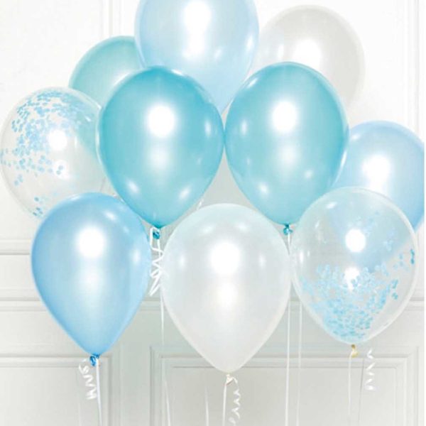 NEUTRAL DIY Ballon Bouquet 9907428 blau