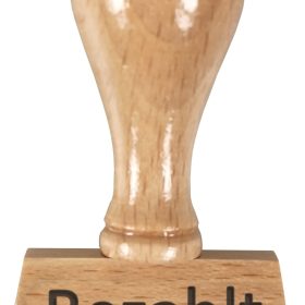 NEUTRAL Lagerstempel Bezahlt GS118751 Gummi