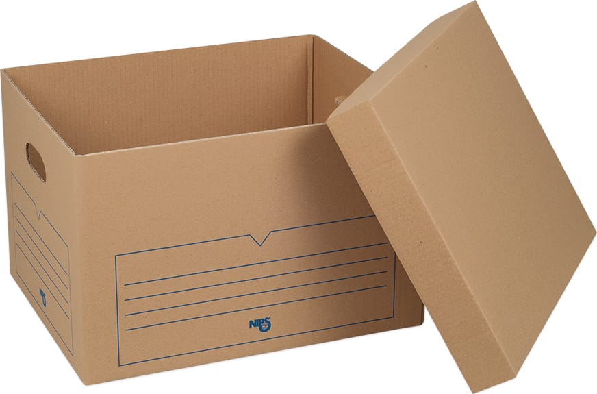 NIPS-853404162-4000817947730 NIPS Archivbox Select mit Deckel 853404162 440x345x280mm – Hochwertig & günstig bei ShopDeca