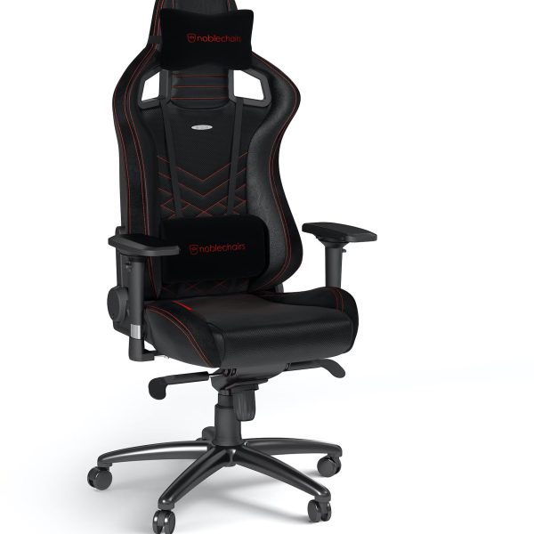 NOBLECHAIRS Gaming Stuhl EPIC NBL-PU-RED-002 schwarz/rot