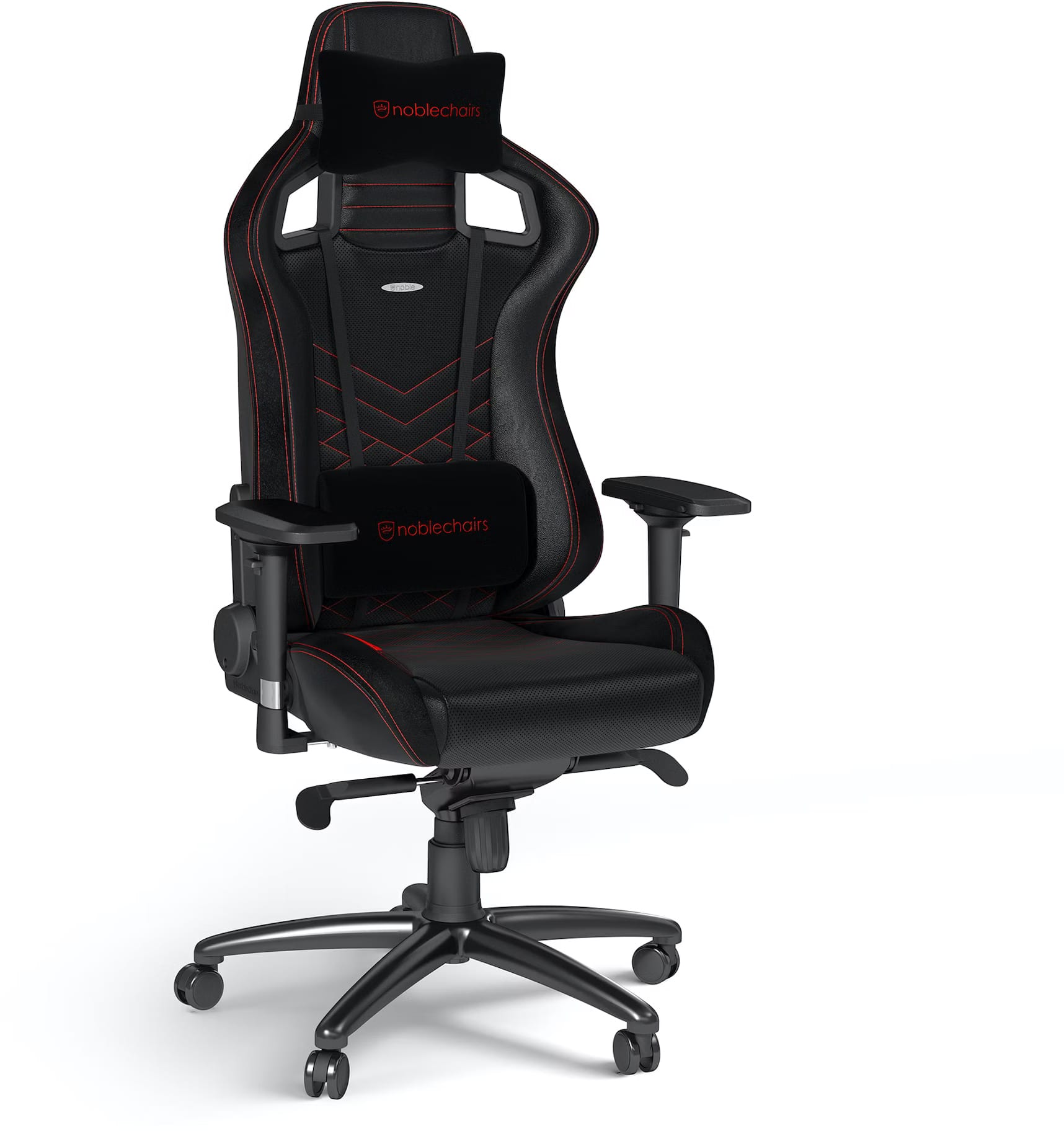 NOBLECHAIRS-NBL-PU-RED-002-4250144800288 NOBLECHAIRS Gaming Stuhl EPIC NBL-PU-RED-002 schwarz/rot – Hochwertig & günstig bei ShopDeca