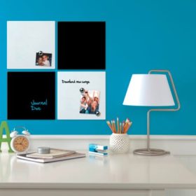 NOBO Quartet magnethaftend 1903774 360x360mm schwarz
