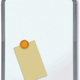 NOBO Magnetic Board QB05442CD 28x36cm silber